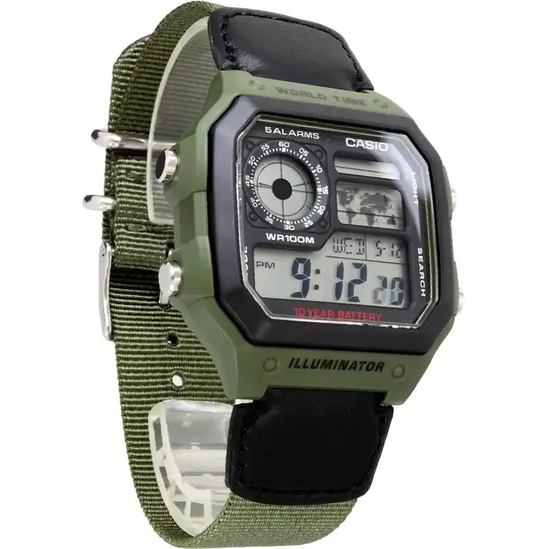ساعت مچی دیجیتال کاسیو مدل AE-1200WHB-3B